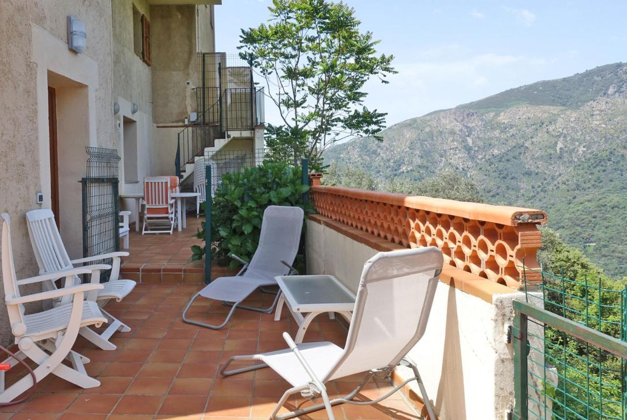Appartement CASA NEPITA sur vue grandiose à Santa-Lucia-di-Tallano Extérieur photo