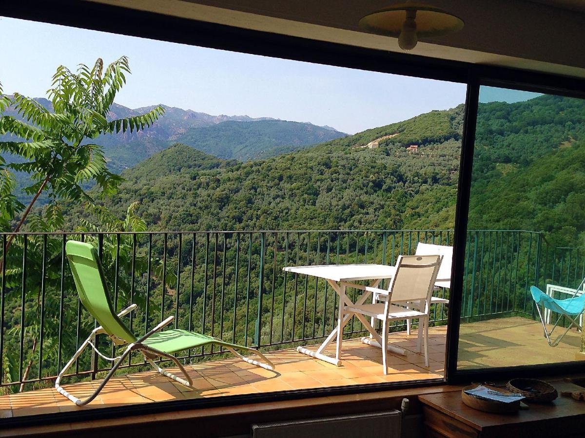 Appartement CASA NEPITA sur vue grandiose à Santa-Lucia-di-Tallano Extérieur photo